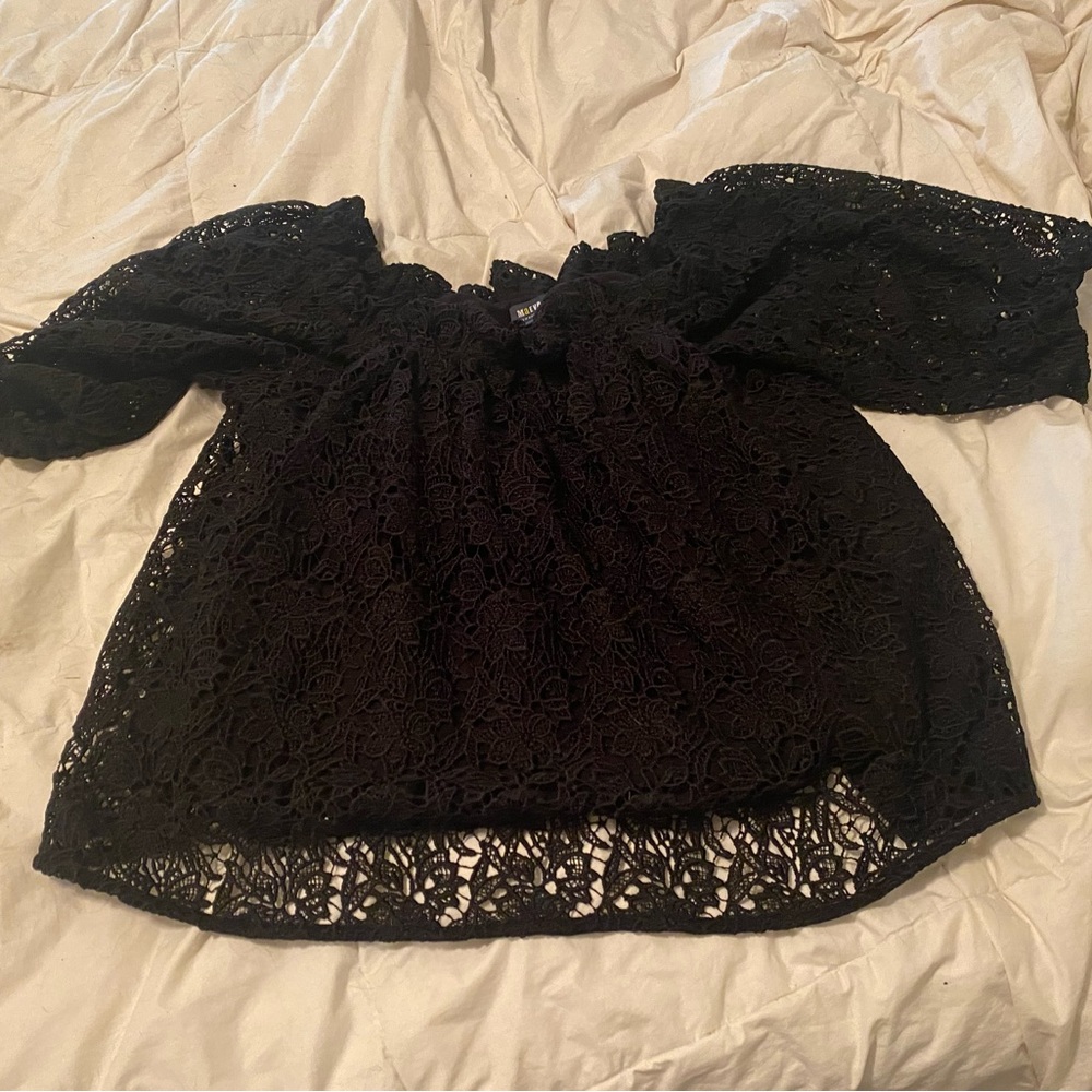 Maeve lace top from Anthropologie